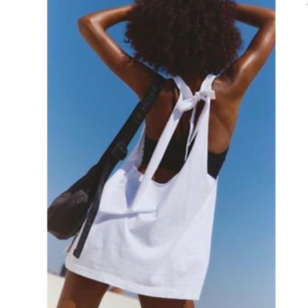 FP Movement by Free People White Tie-Back Tank